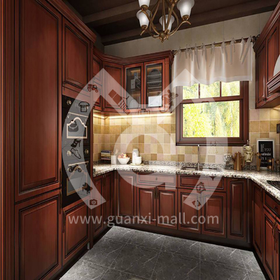 American Style Pvc With Hdf Classical Kitchen Gk 234
